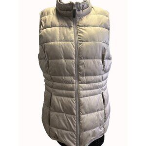 Marc New York Andrew Marc Women's Grey Puffer Vest Size M SKU 5763